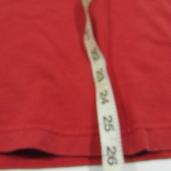 Emporio Armani Women's Red Car Vintage tee Top T-shirt L - Picture 4 of 8